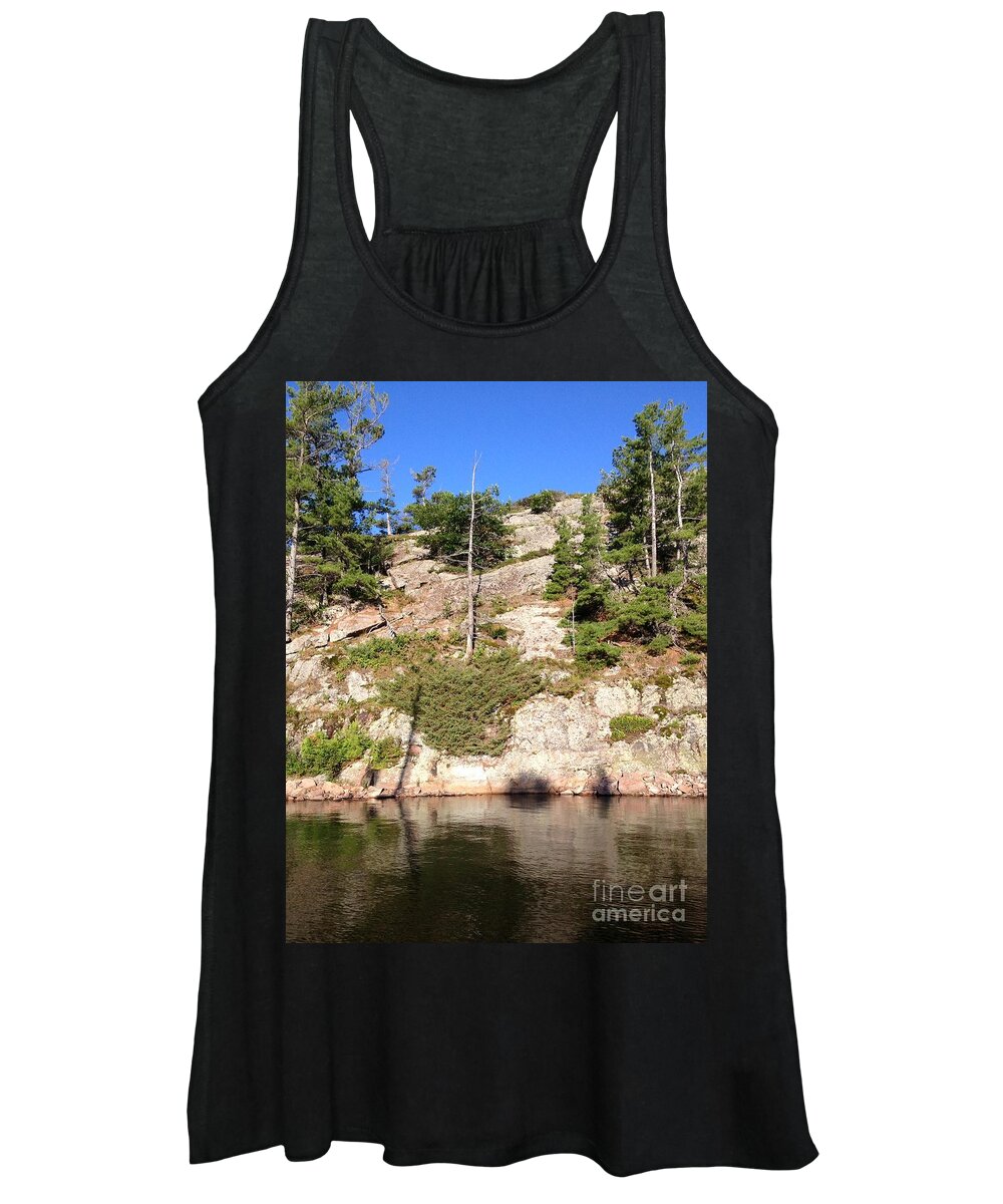 Cover-portage Women's Tank Top featuring the photograph Sailing Scenes by Lisa Koyle