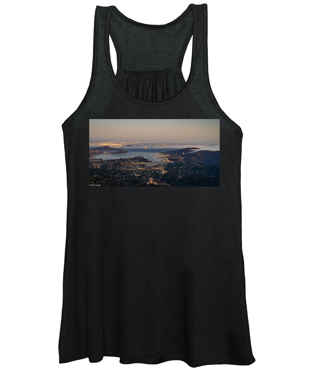 San Francisco Women's Tank Top featuring the photograph San Francisco Bay Area by Mike Ronnebeck