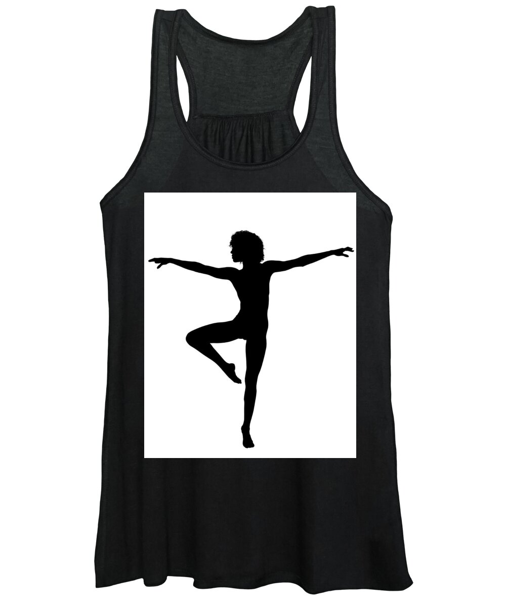 Silhouette Women's Tank Top featuring the photograph Silhouette 24 by Michael Fryd