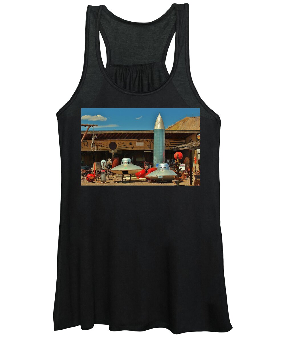  Miracle Of America Museum Women's Tank Top featuring the photograph Smithsonian of the West by William Rockwell