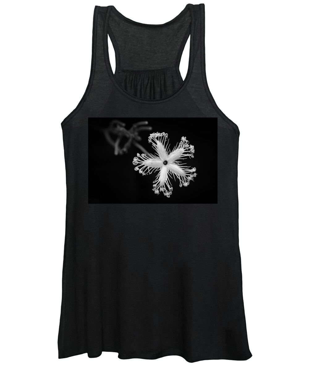 Delicate Women's Tank Top featuring the photograph Snake Gourd Flower by Hitendra SINKAR
