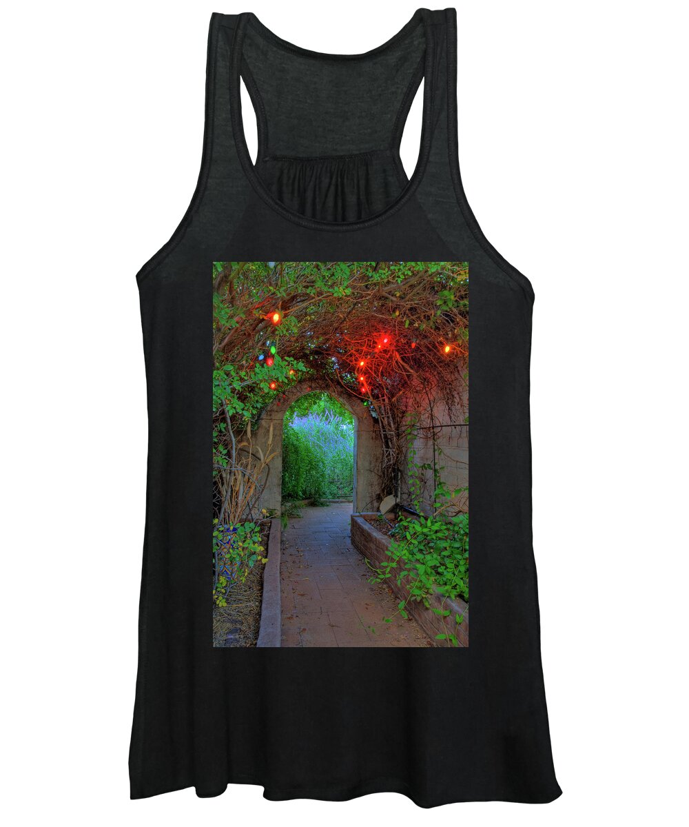 Nature Women's Tank Top featuring the photograph Southeast Arizona Garden by Charlene Mitchell