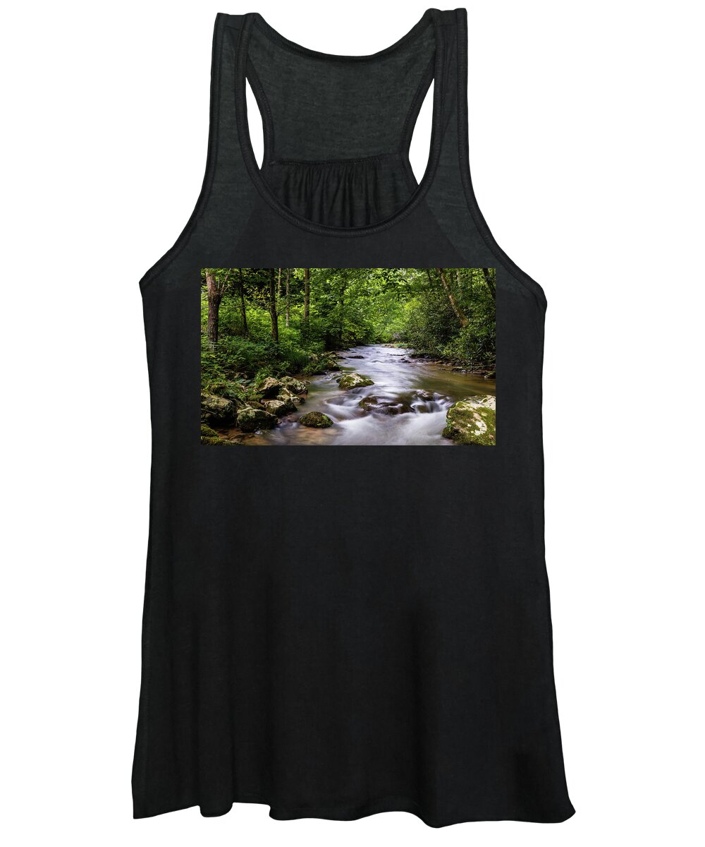 Best Women's Tank Top featuring the photograph Spivey Creek by Gary Migues