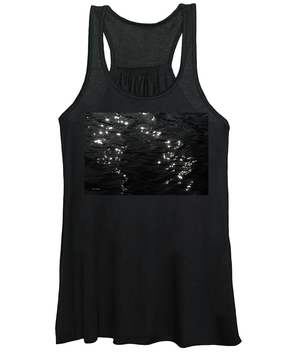 Water Women's Tank Top featuring the photograph Starry Night by Donna Blackhall