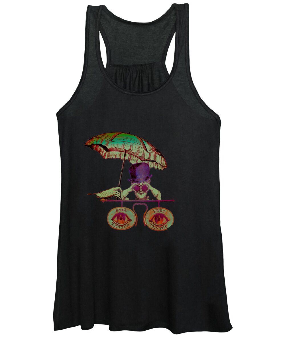 Steampunk T Shirt Design Women's Tank Top featuring the digital art Steampunk T Shirt Design by Bellesouth Studio