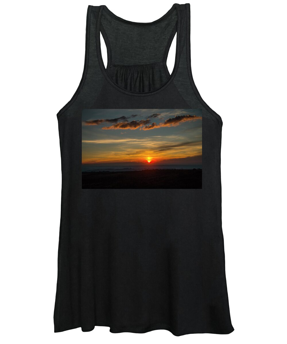 Canyonlands Women's Tank Top featuring the photograph Sun Settling into the Canyons by Doug Scrima