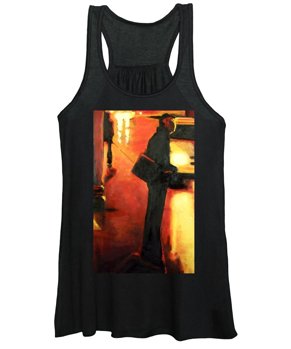 Rob Women's Tank Top featuring the painting That First Step by Robert Reeves