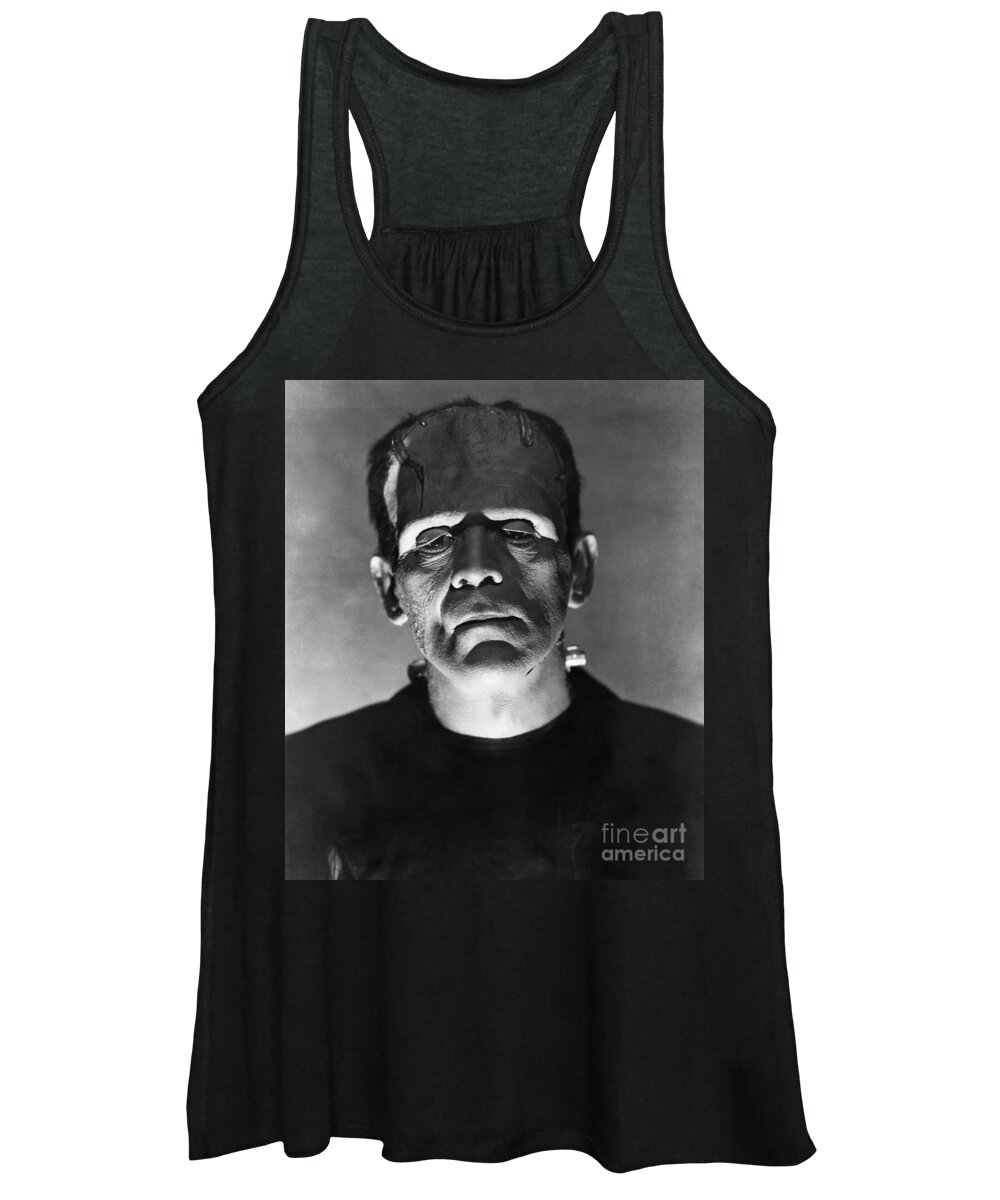 The Bride Women's Tank Top featuring the photograph The Bride of Frankenstein by Vintage Collectables