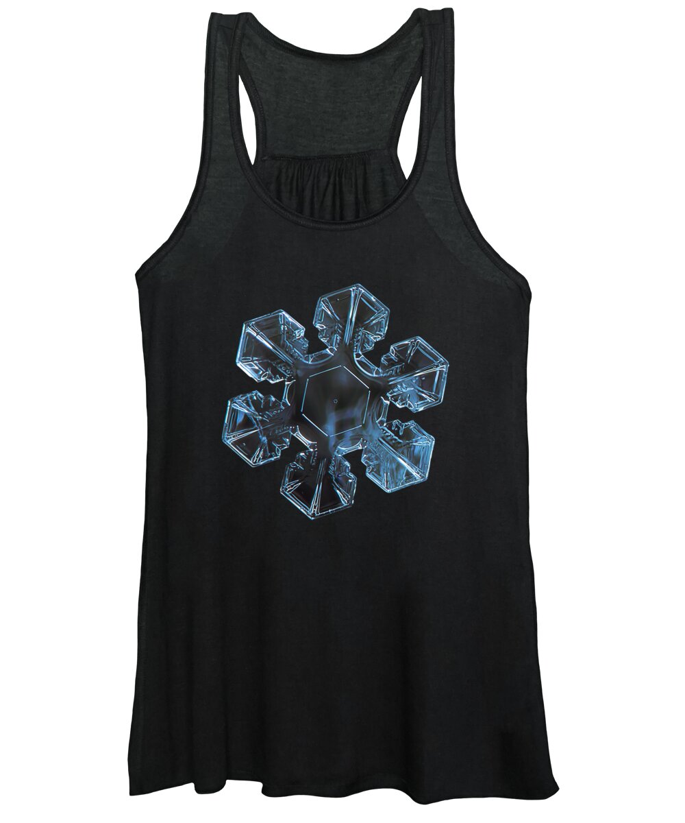 Snowflake Women's Tank Top featuring the photograph The core, panoramic version by Alexey Kljatov