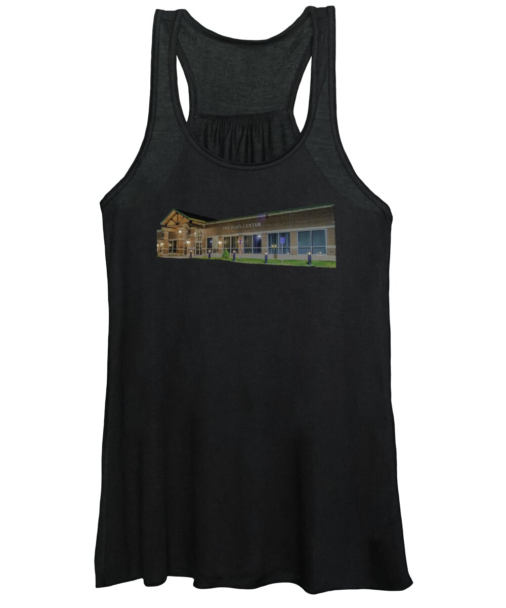 Landscape Women's Tank Top featuring the photograph The Egan Center by Brian MacLean
