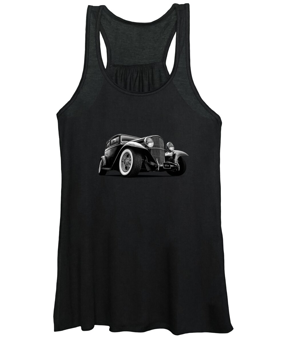 Vintage Women's Tank Top featuring the digital art Thirty-Two by Douglas Pittman