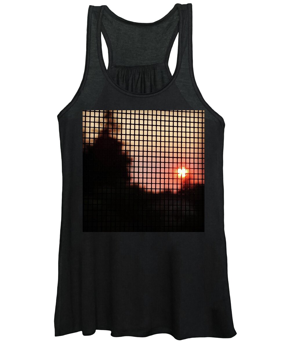 Orangesunset Women's Tank Top featuring the photograph This Has Been A Summer Of Extraordinary by Ginger Oppenheimer