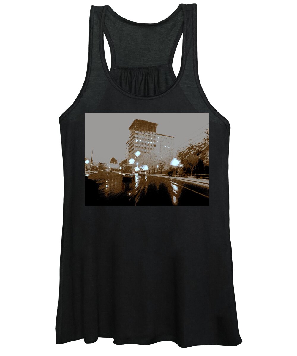 Drive Women's Tank Top featuring the photograph Time by Andy Rhodes