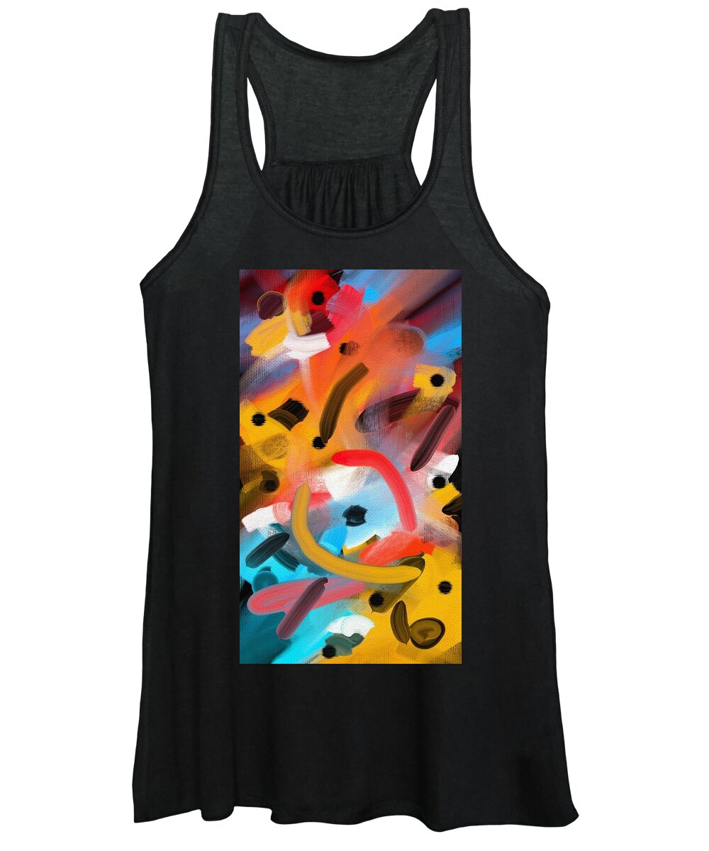 Trees Women's Tank Top featuring the painting Trees by Neal Barbosa