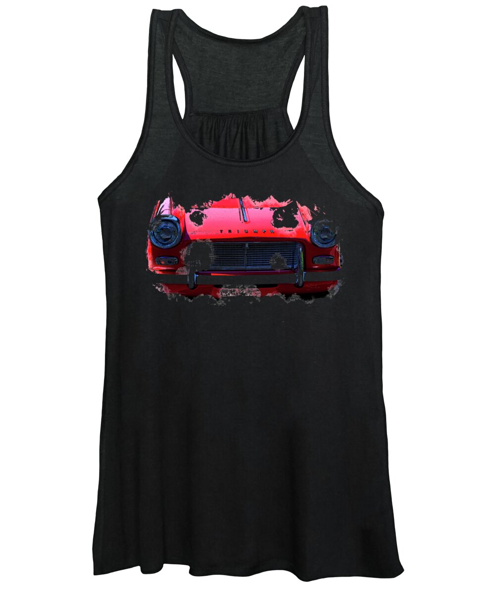 Red Women's Tank Top featuring the photograph Triumph by David Millenheft