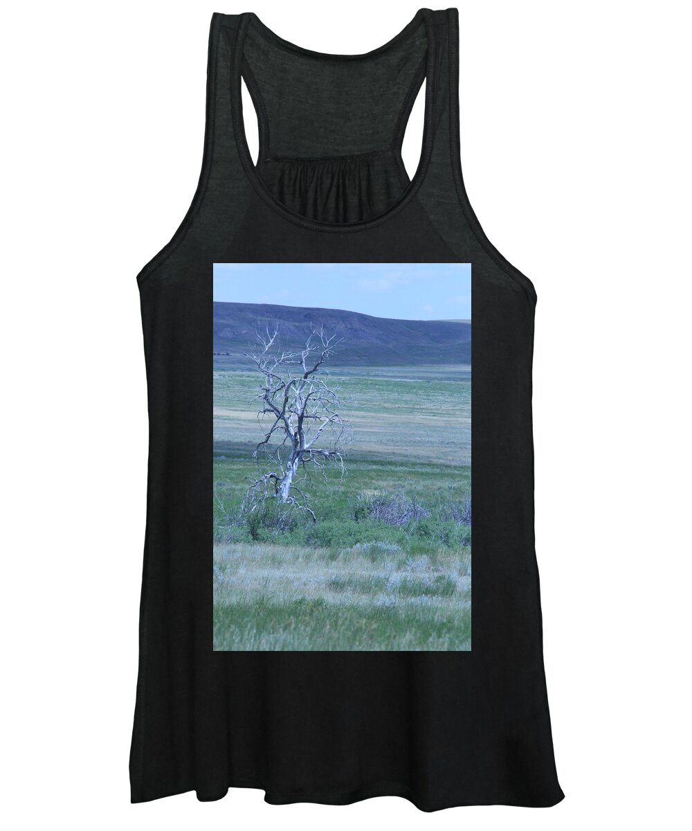 Tree Women's Tank Top featuring the photograph Twisted and Free by Mary Mikawoz