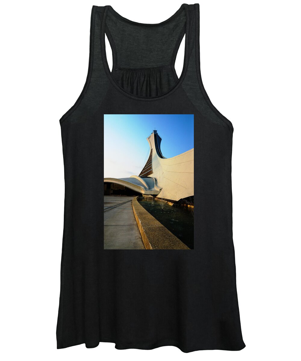 Olympique Women's Tank Top featuring the photograph up by Jean-Marc Robert