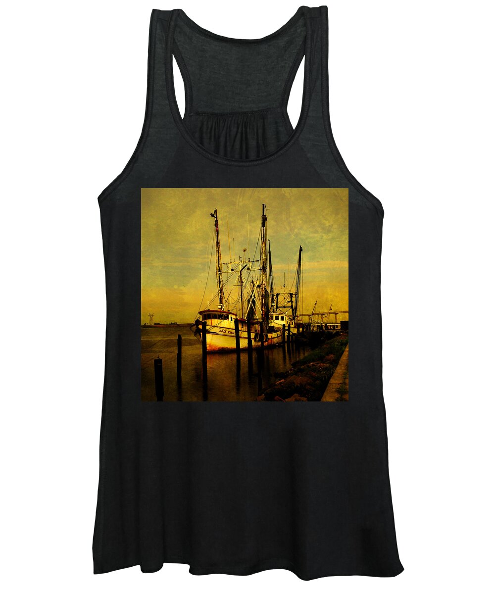Rosa Marie Women's Tank Top featuring the photograph Waiting for tomorrow by Susanne Van Hulst