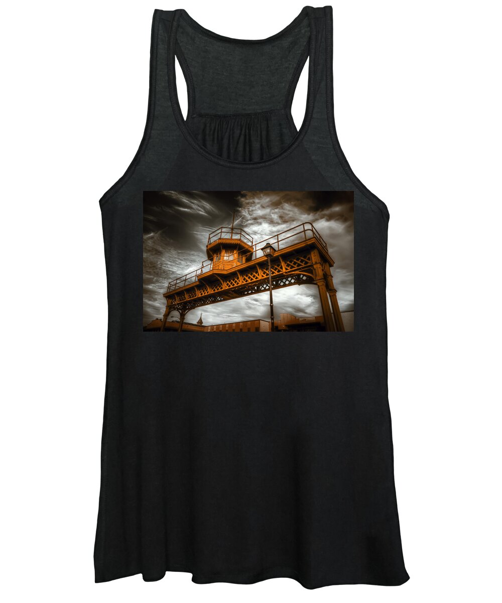 Watchtower Women's Tank Top featuring the photograph All Along The Watchtower by Wayne Sherriff