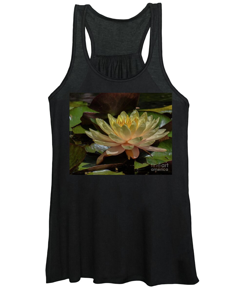 Hawaii Women's Tank Top featuring the photograph Water Lily 1 by Christy Garavetto
