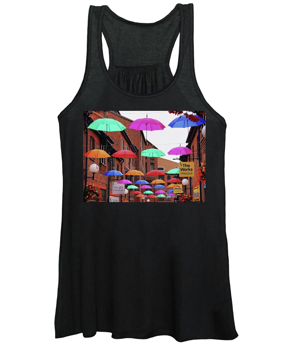 Street Women's Tank Top featuring the photograph We Shall Have Rain by Jeff Townsend