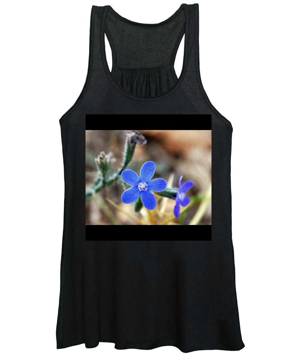 Nature Women's Tank Top featuring the photograph Wild Flower by Awni H