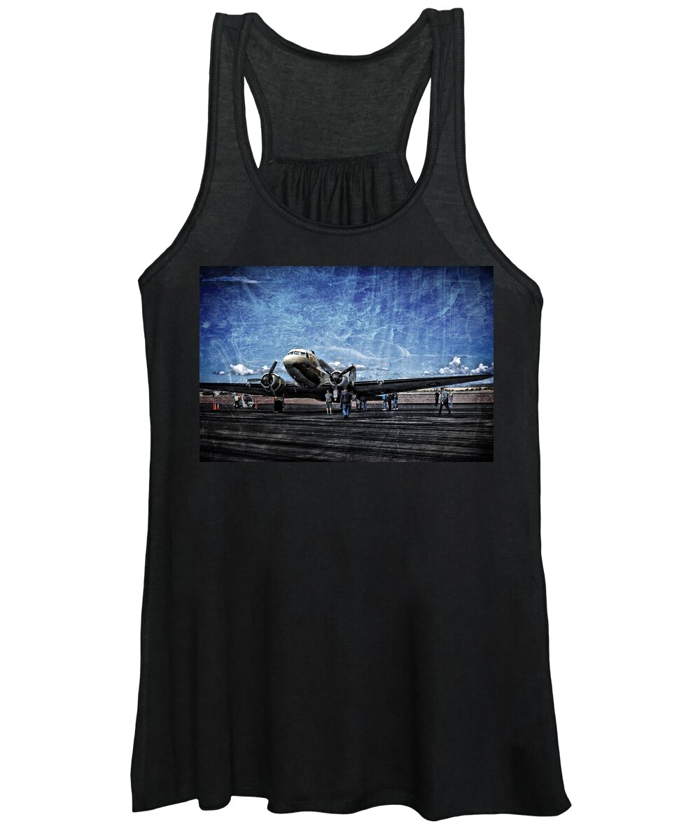 Photograph Women's Tank Top featuring the photograph WWII Workhorse by Richard Gehlbach