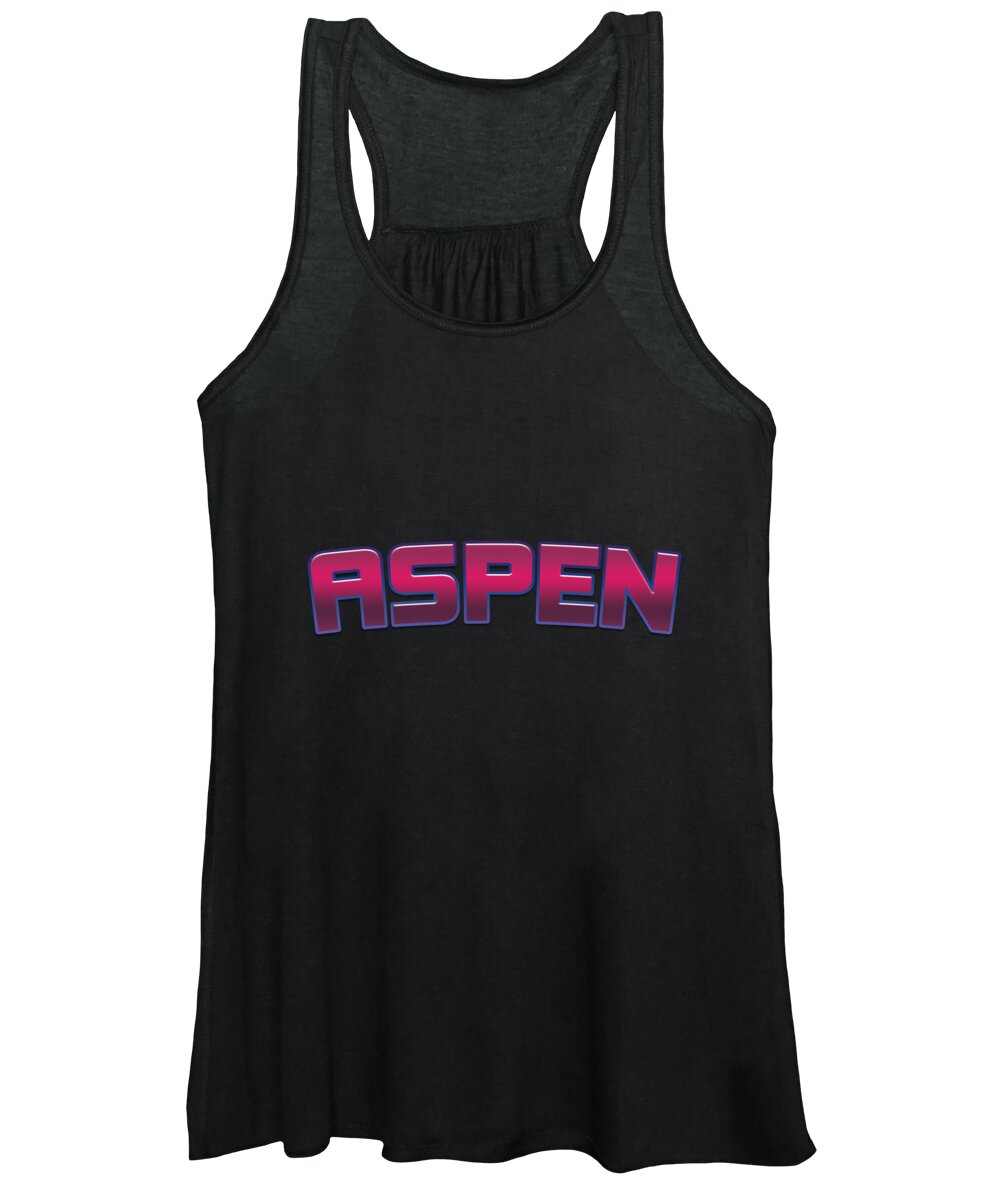 Aspen Women's Tank Top featuring the digital art Aspen by TintoDesigns