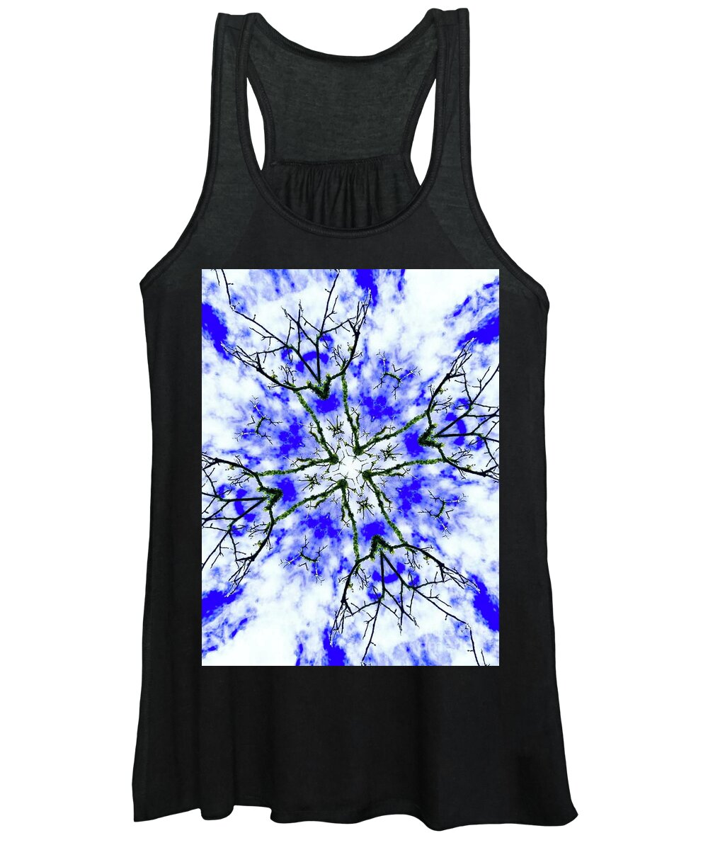 Branches Women's Tank Top featuring the photograph Castles In The Sky by Tracey Lee Cassin
