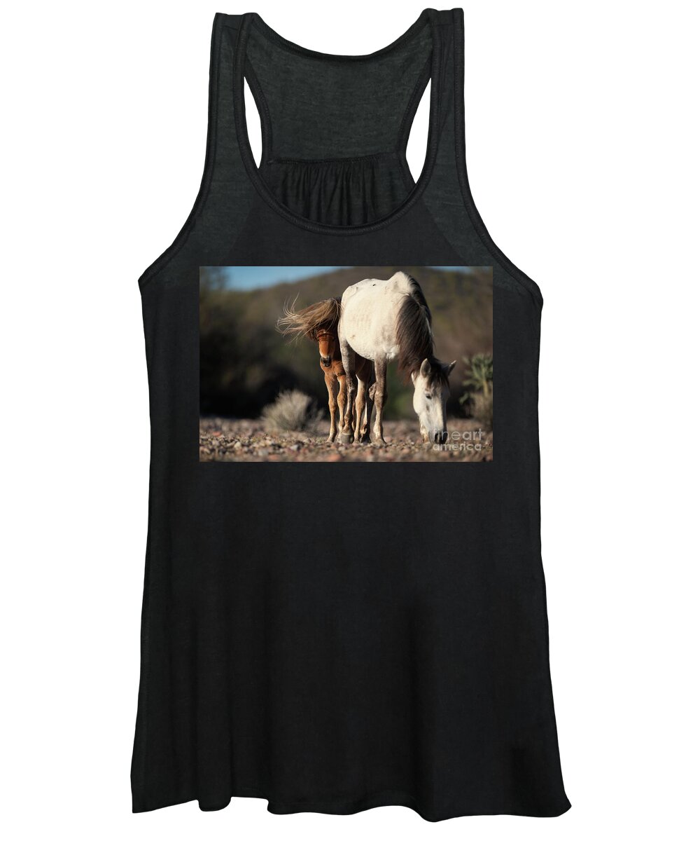 Cute Women's Tank Top featuring the photograph Crazy Hair Day by Shannon Hastings