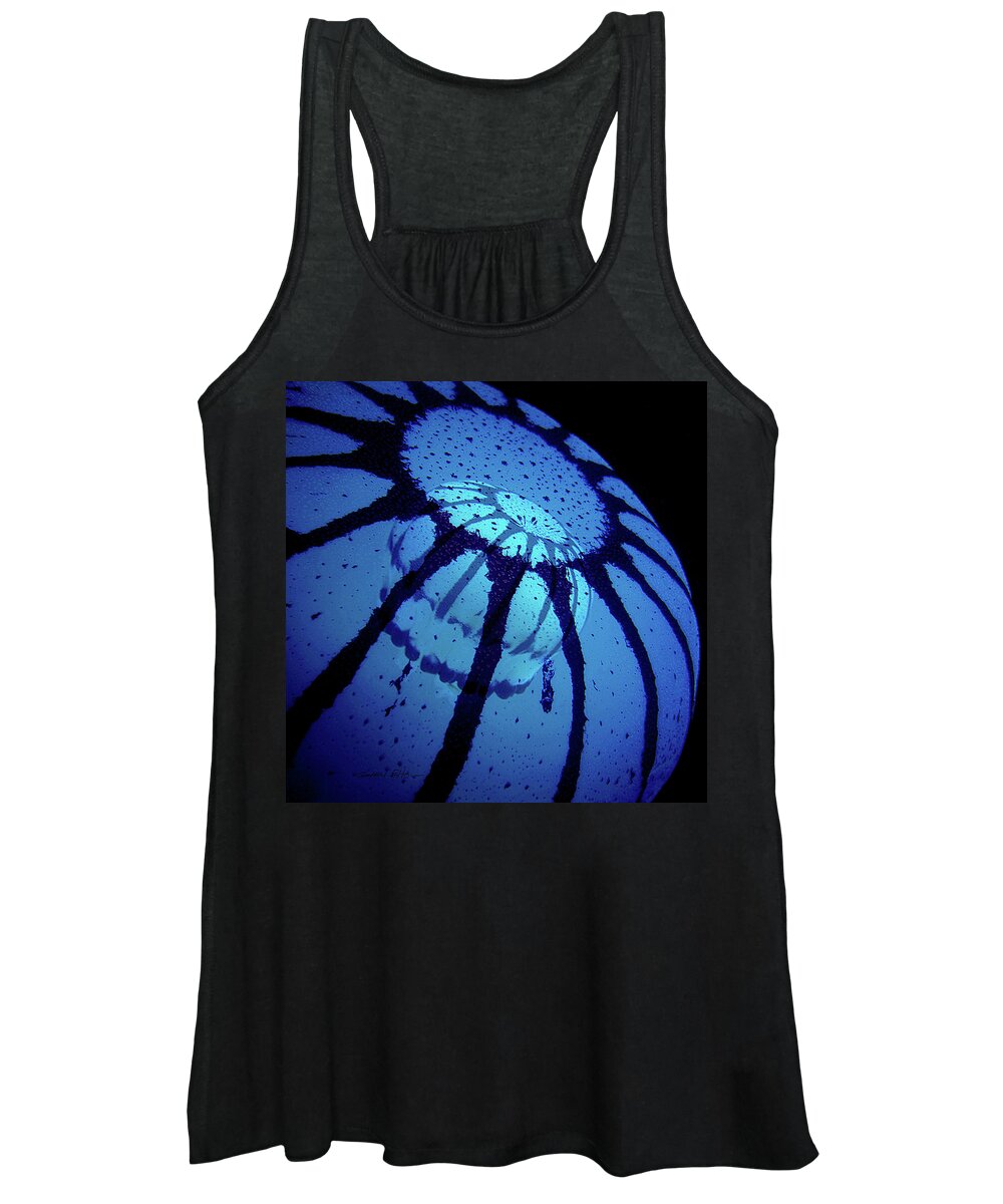 Jellyfish Women's Tank Top featuring the photograph Double Jelly by Gary Felton
