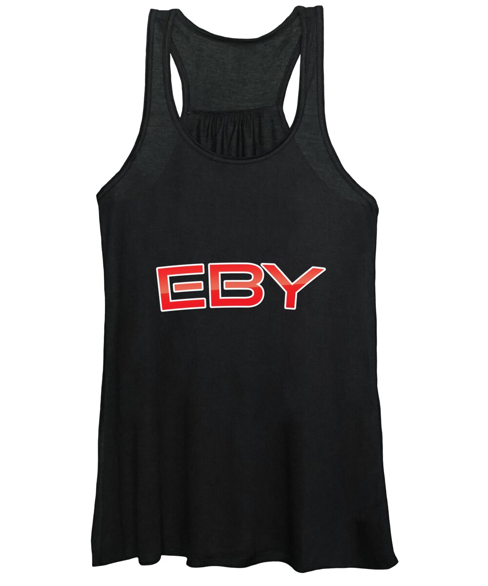 Eby Women's Tank Top featuring the digital art Eby by TintoDesigns