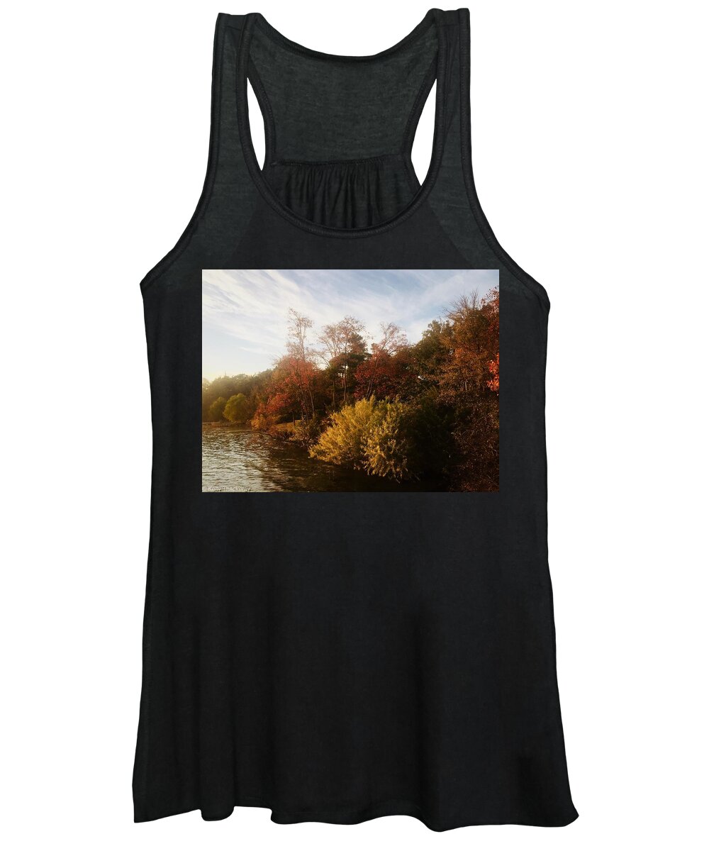 Fall Women's Tank Top featuring the photograph Fall Colors by Kelly Thackeray