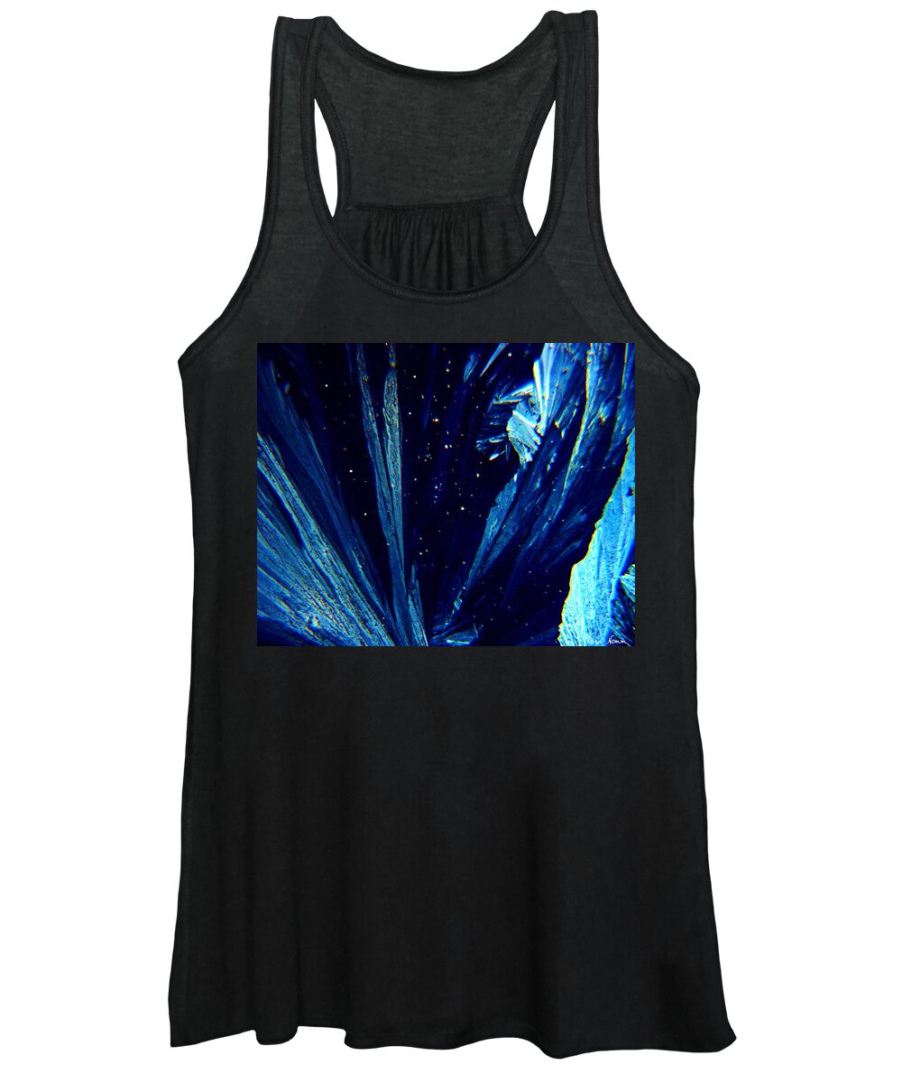  Women's Tank Top featuring the photograph Frozen Night by Rein Nomm