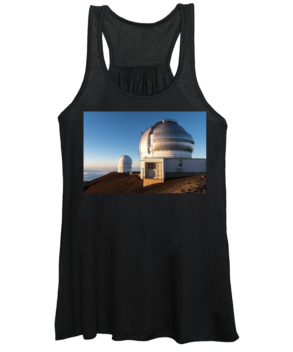 Telescope Women's Tank Top featuring the photograph Gemini Observatory by William Dickman