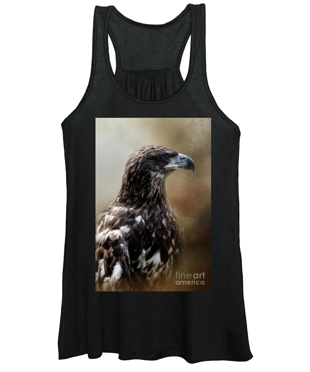 Zoo Women's Tank Top featuring the photograph Juvenile by Ed Taylor