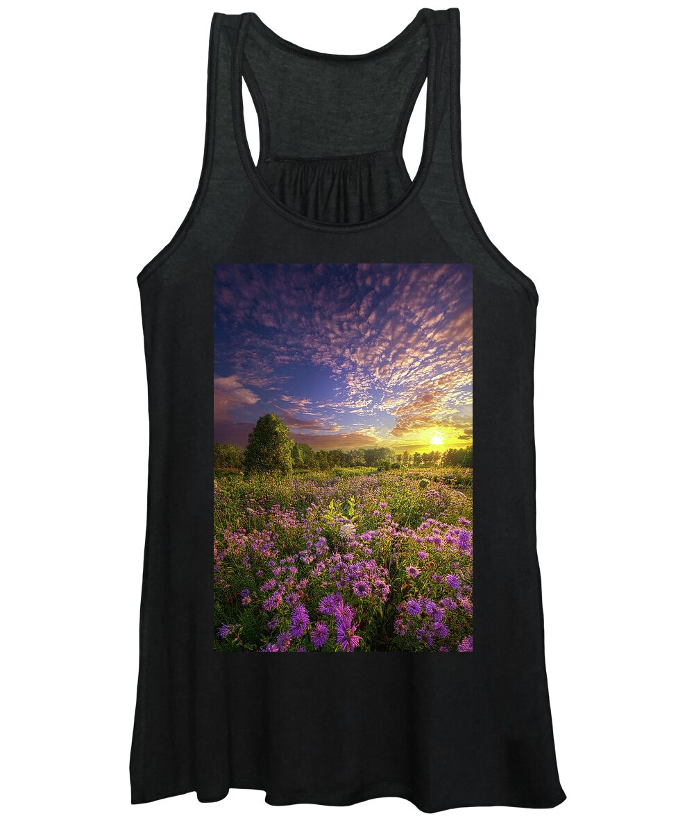 Life Women's Tank Top featuring the photograph Promising A New Day by Phil Koch