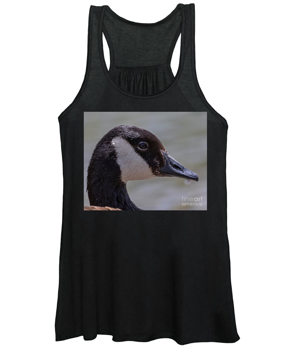 Photography Women's Tank Top featuring the photograph Reflection in its Eyes by Alma Danison