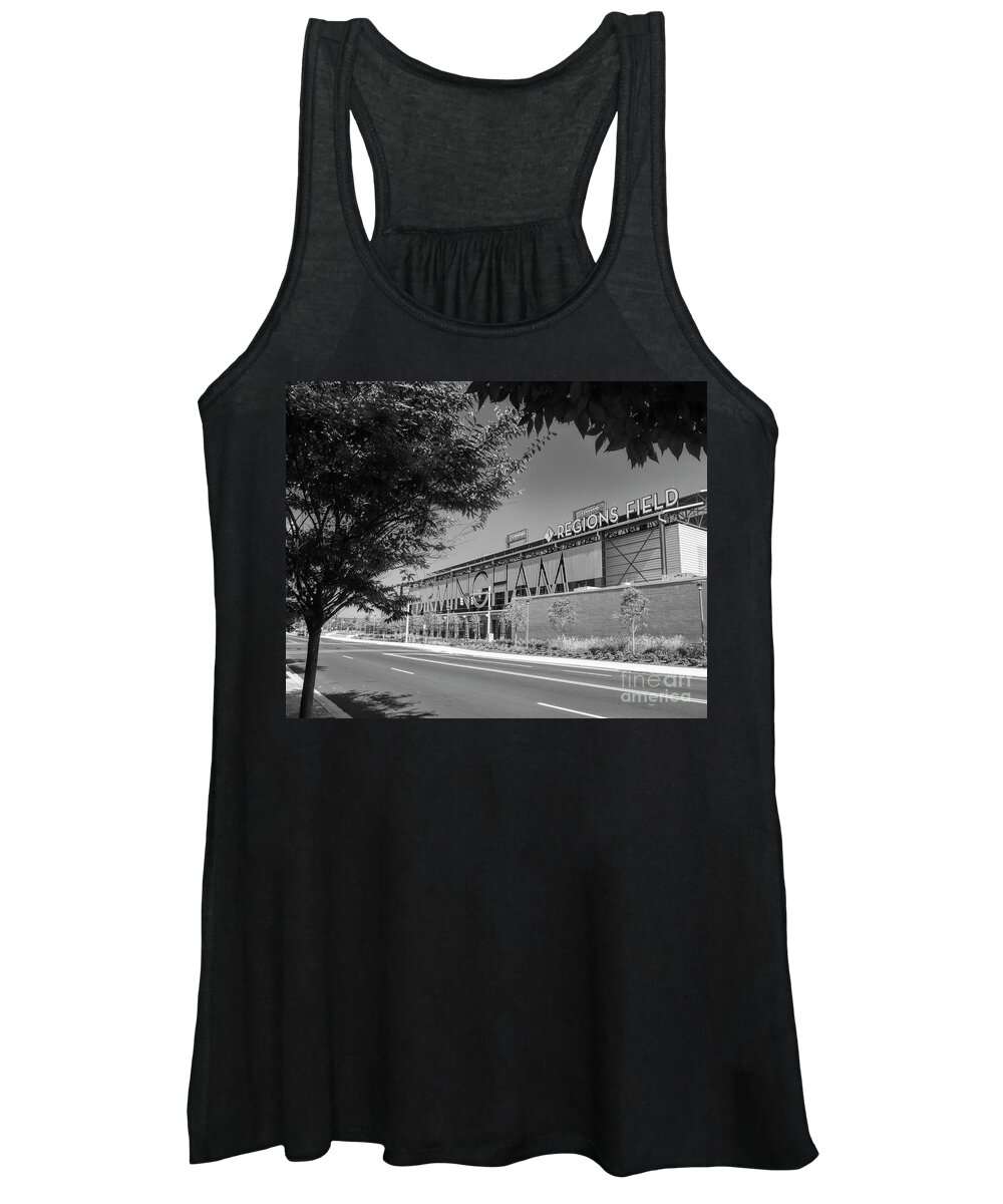Regions Field Women's Tank Top featuring the photograph Regions Field Home of the Barons by Ken Johnson