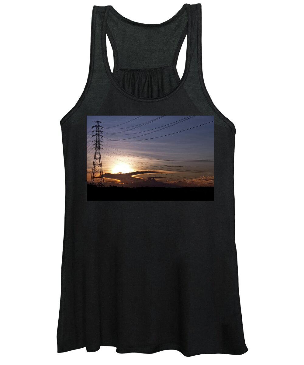 Electric Women's Tank Top featuring the photograph Take Flight by Eric Hafner