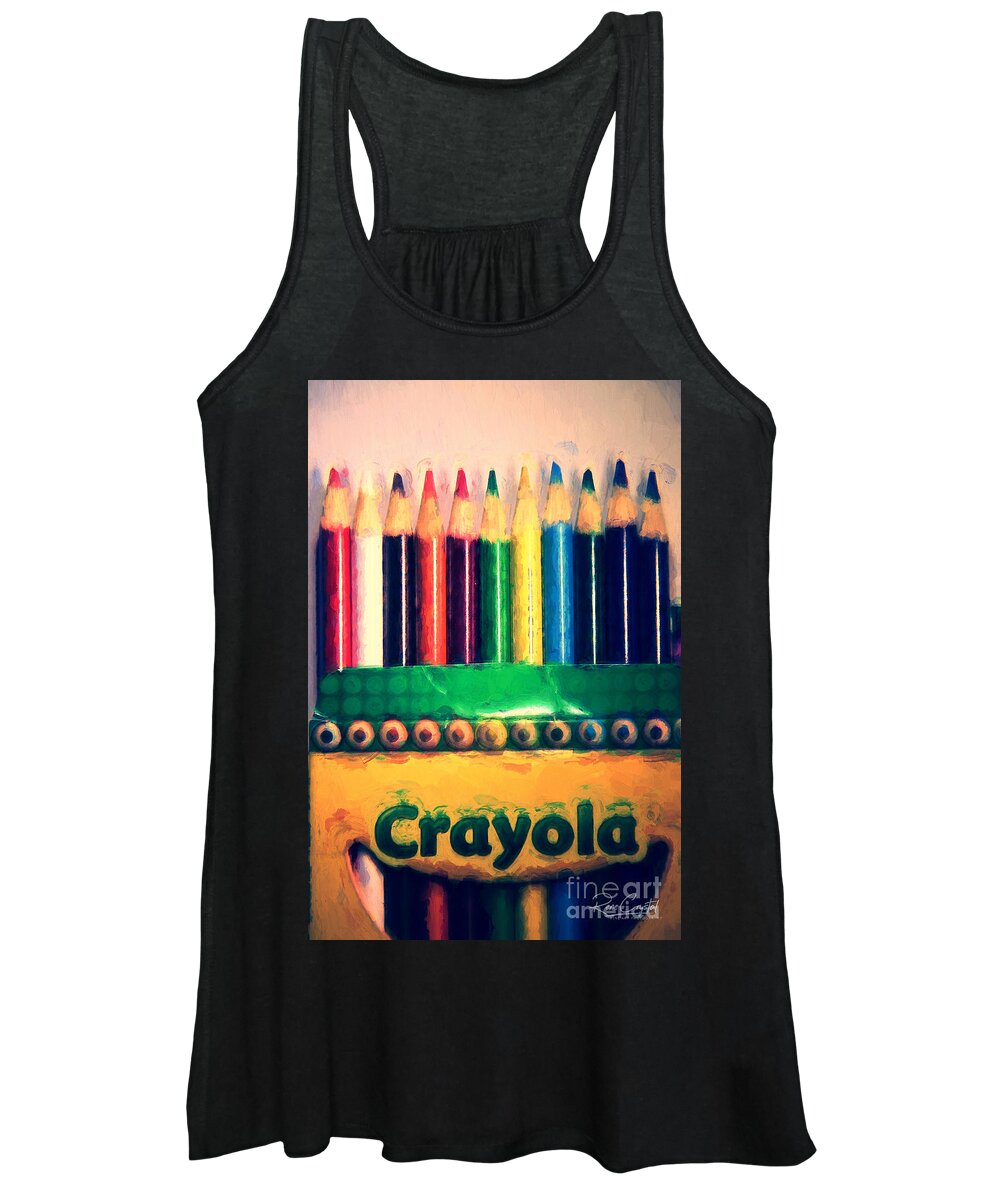 Diversity Women's Tank Top featuring the photograph These colors get along... by Rene Crystal