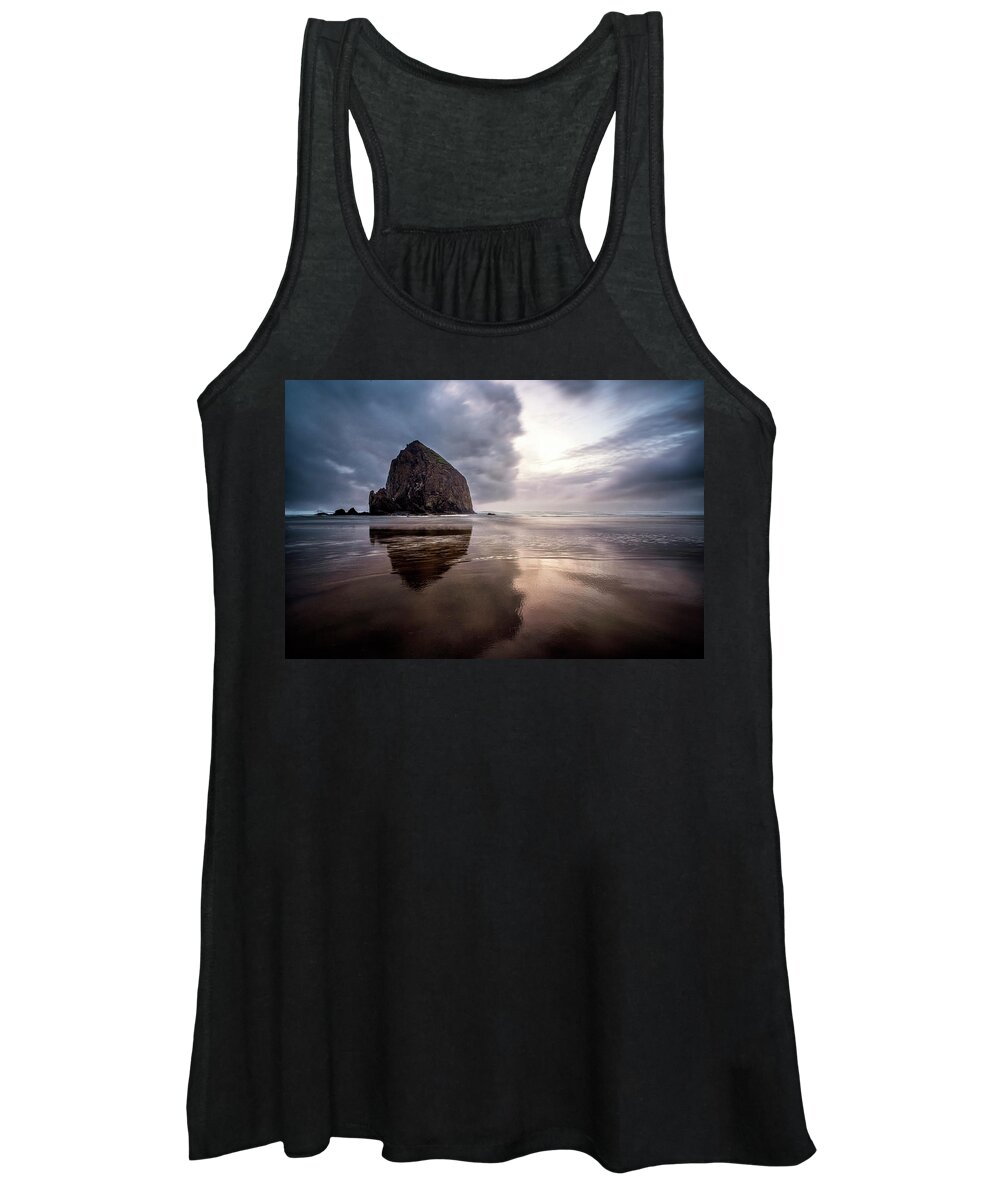 Beach Women's Tank Top featuring the photograph Transition by David Soldano
