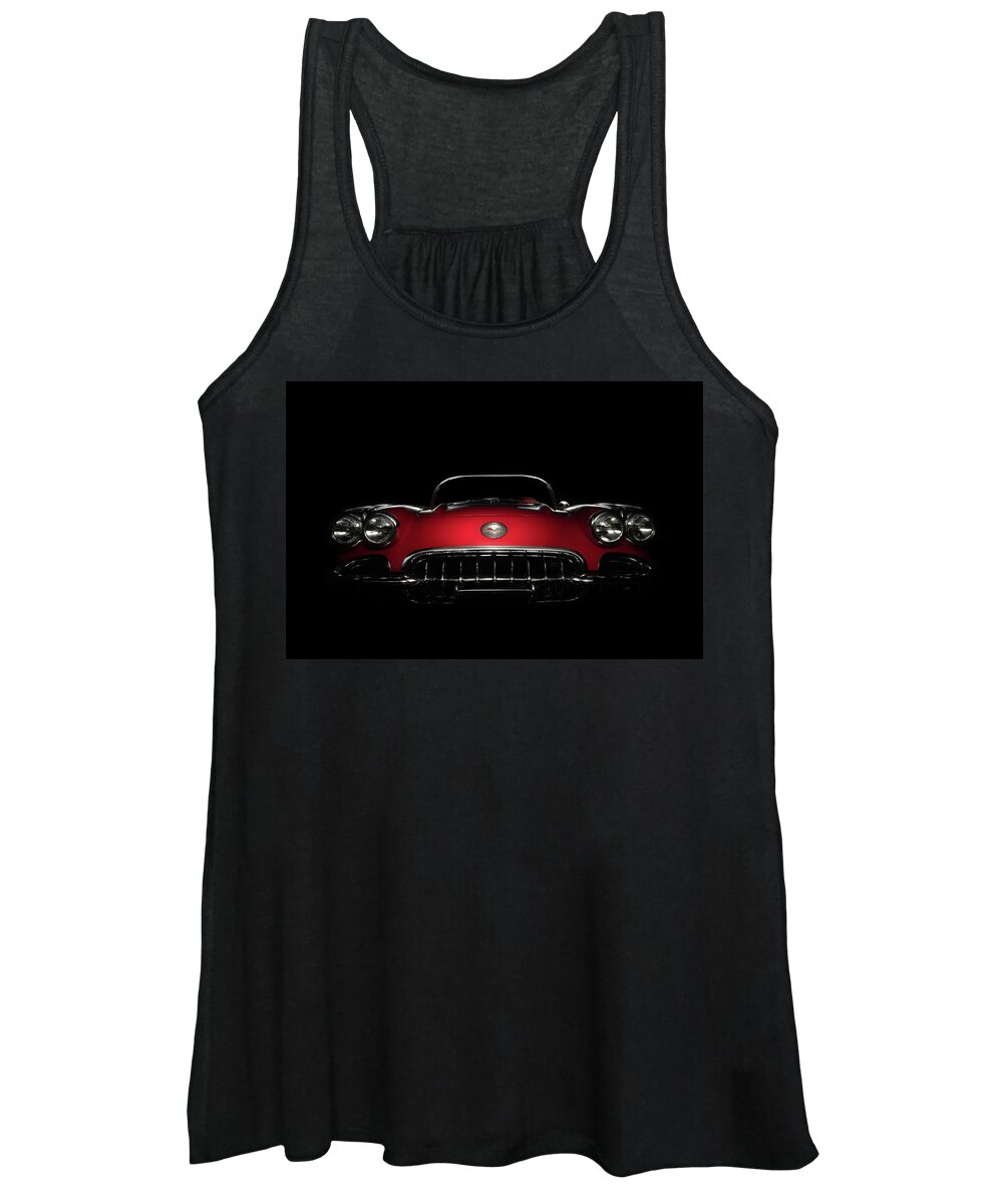 Chevy Women's Tank Top featuring the photograph 60's Child by Douglas Pittman