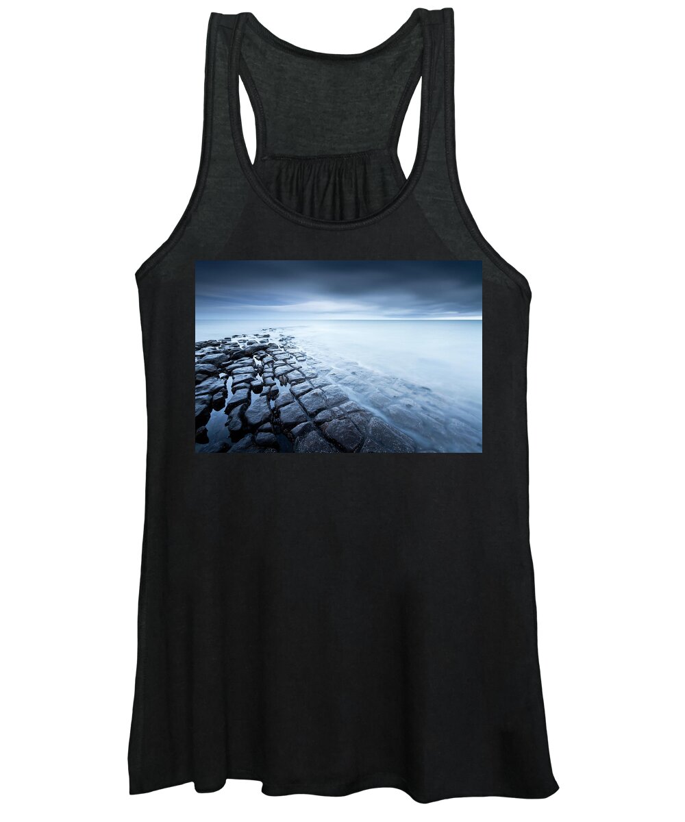 Long Exposure Women's Tank Top featuring the photograph Groovy #1 by Anita Nicholson