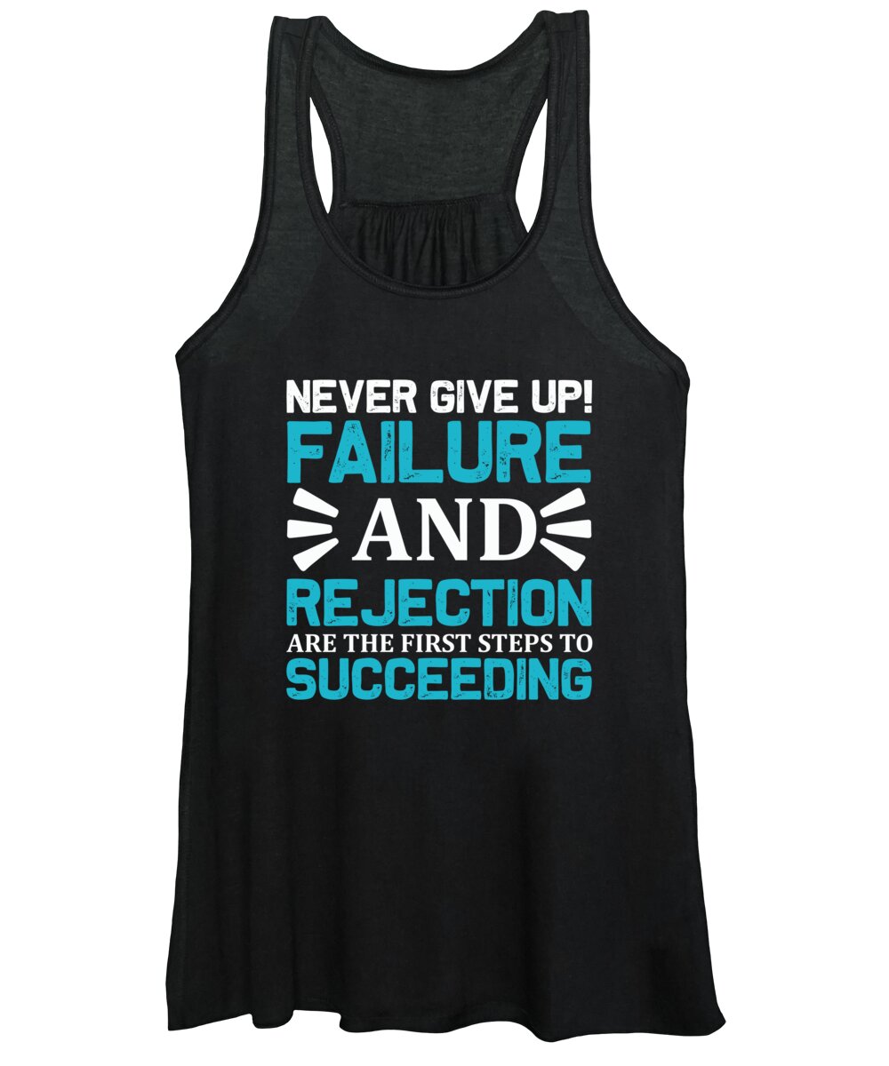Hobby Women's Tank Top featuring the digital art Never give up by Jacob Zelazny
