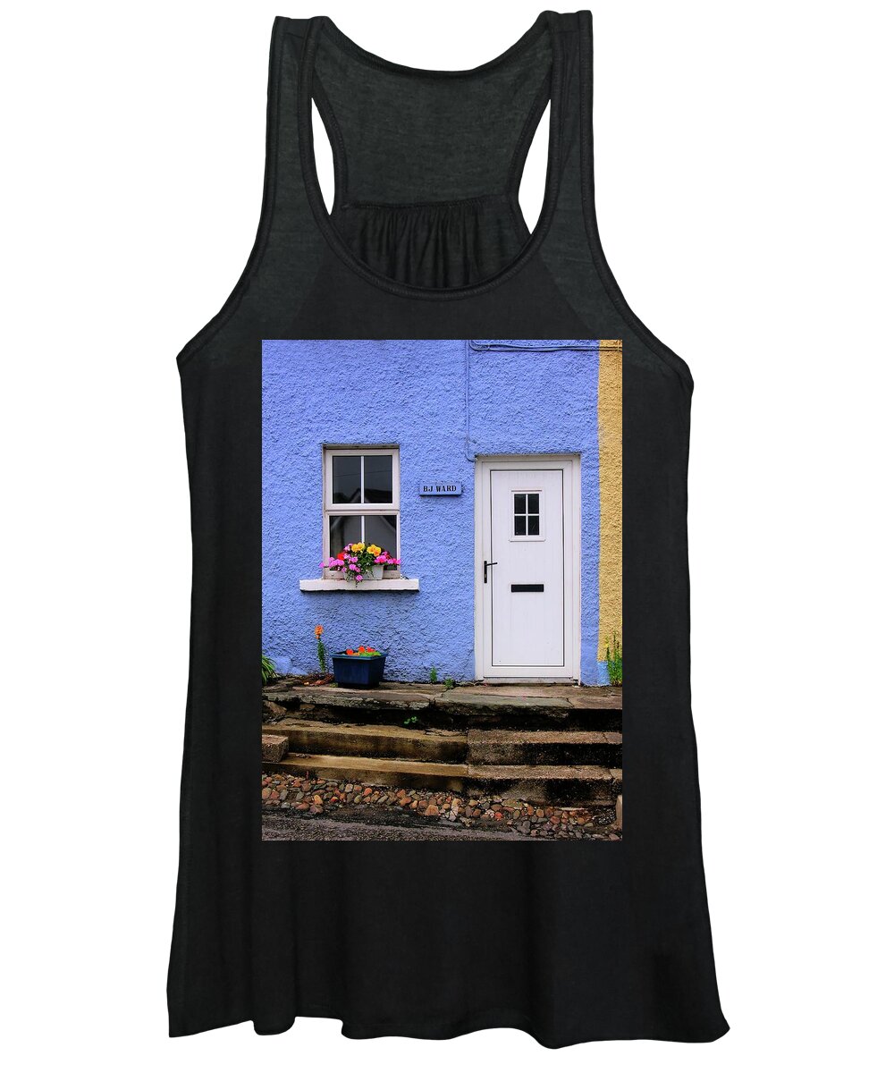 Ireland Women's Tank Top featuring the photograph The Ward House #1 by Randall Dill