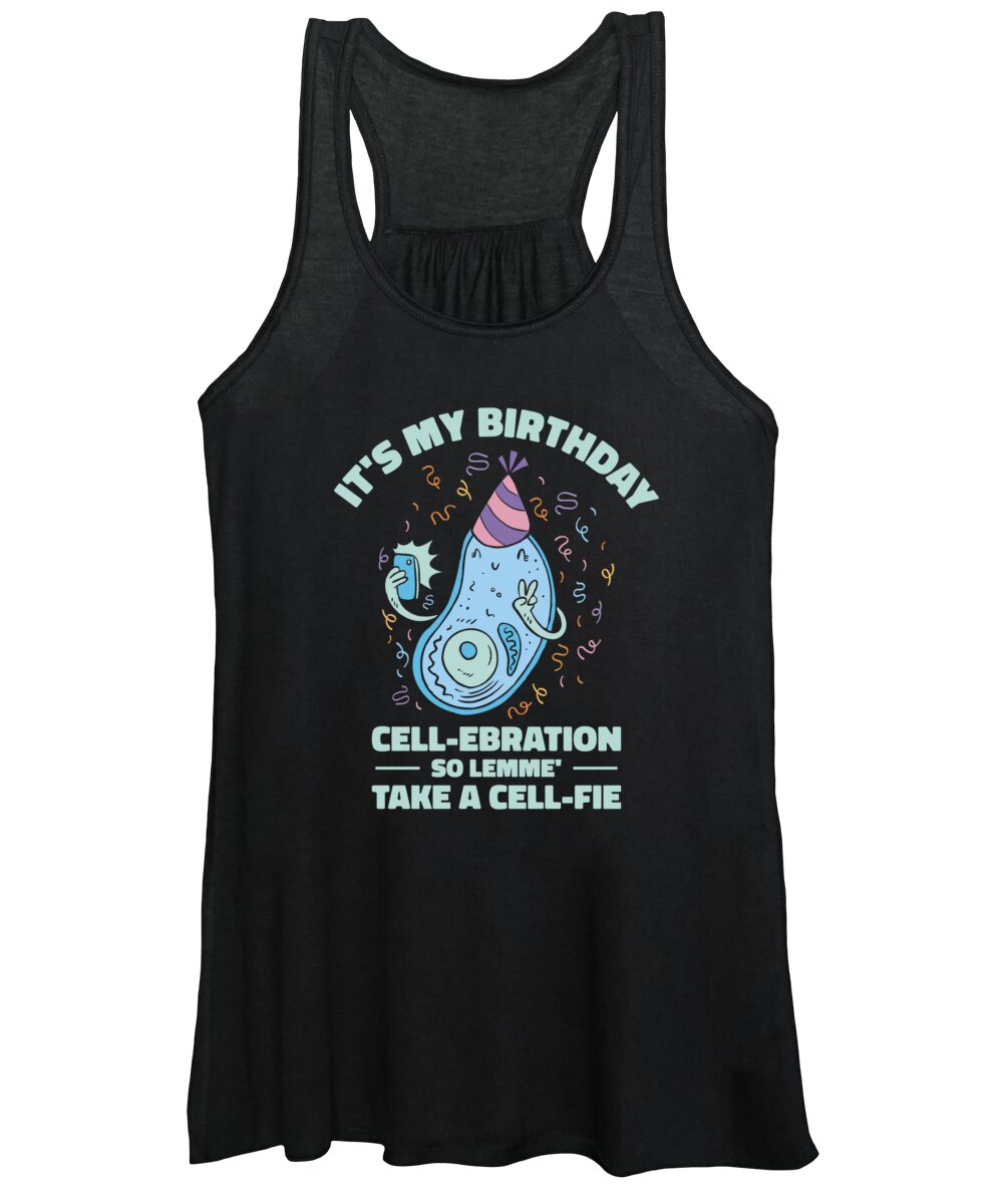 Science Women's Tank Top featuring the digital art Science Theme Birthday Party Chemistry Scientist Boys Girls #10 by Toms Tee Store
