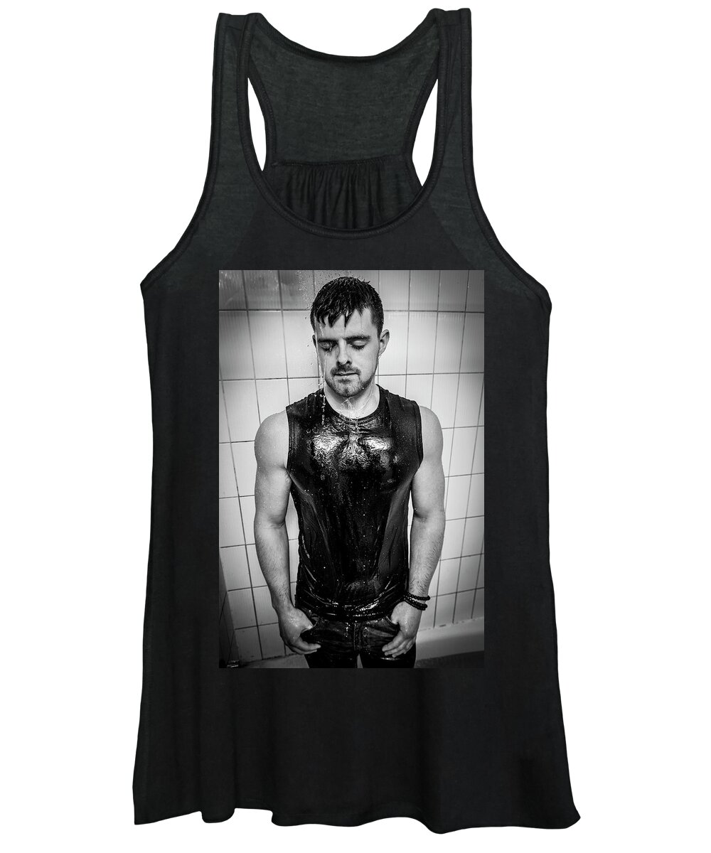 Wet Women's Tank Top featuring the photograph dv8Photography #2 by Jim Whitley