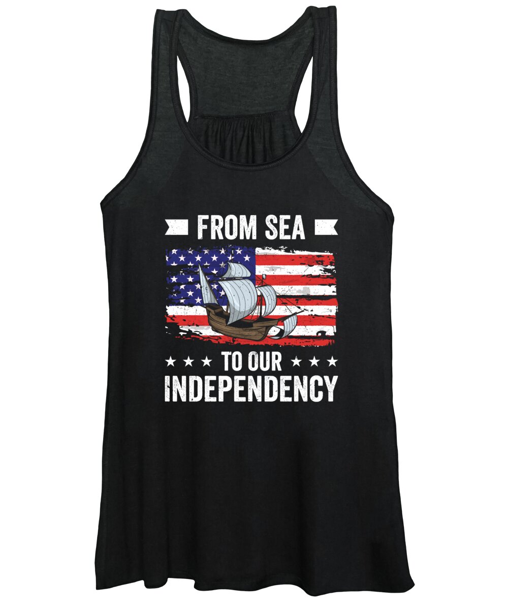 Usa Women's Tank Top featuring the digital art USA Independence Military Heroes Soldier Freedom #2 by Toms Tee Store