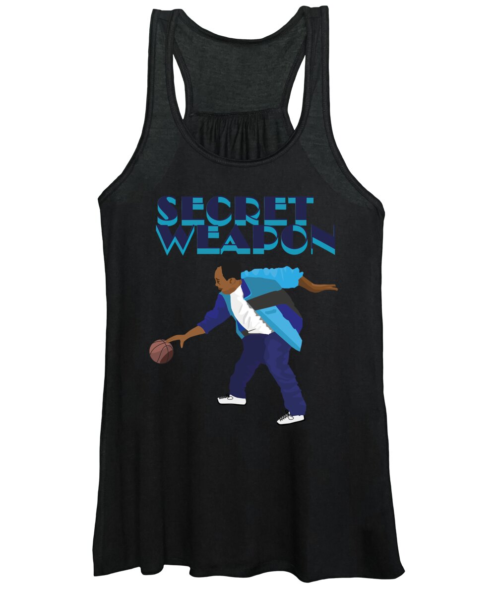 Secret Women's Tank Top featuring the digital art Stanley Basketball Secret Weapon passion gift #3 by Toms Tee Store